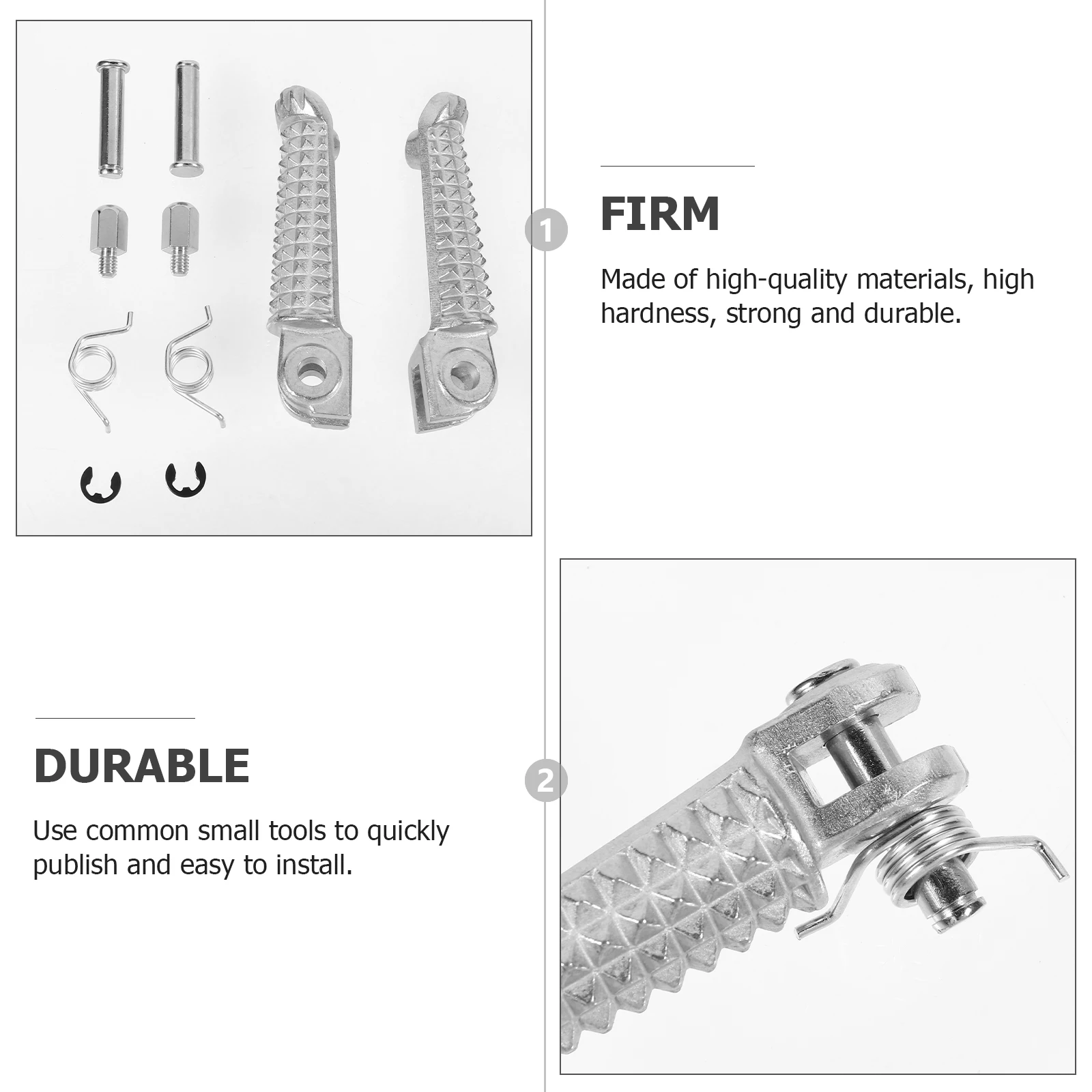 Front Pedal Peg for Motorbike Motorcycle Foot Accessories Rest Footrest Durable
Front Pedal Peg for Motorbike Motorcycle Foot Accessories Rest Footrest Durable