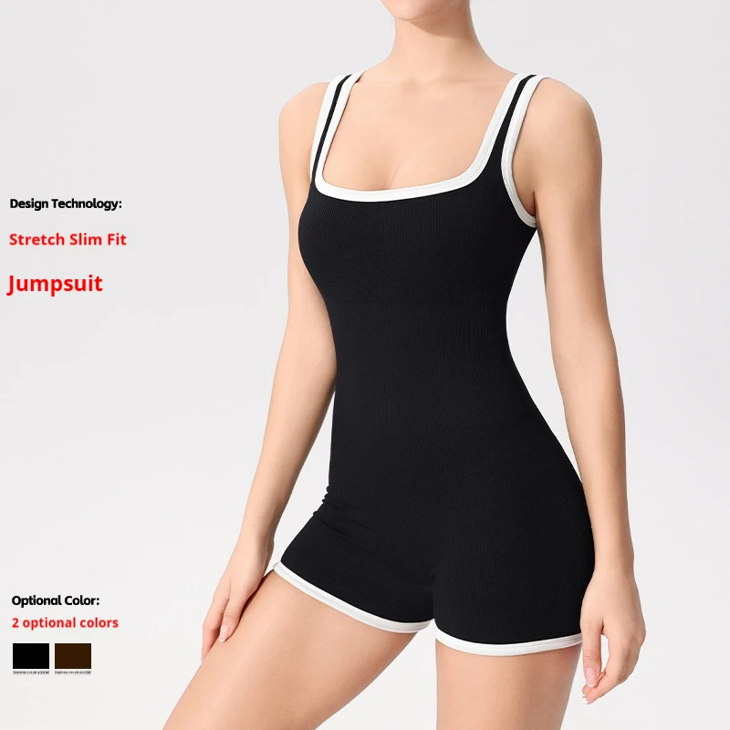 One-Piece Yoga Suit For Women Two-Color Beautiful Back One-Piece Suit For Dance And Sports Tight-Fitting With Chest Pads
One-Piece Yoga Suit For Women Two-Color Beautiful Back One-Piece Suit For Dance And Sports Tight-Fitting With Chest Pads