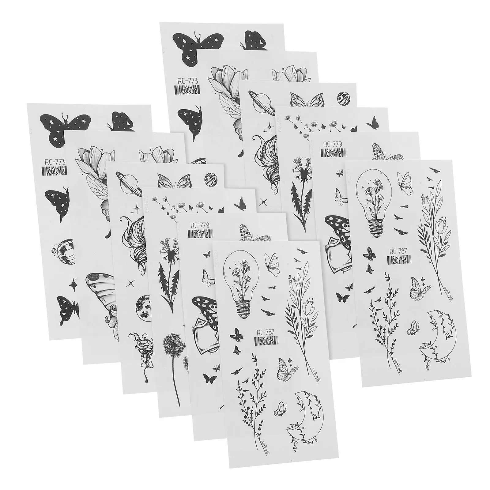 12 Sheets Butterfly Temporary Tattoos Stickers Fashion Fake Decals Body Art Realistic Designs Women Party Accessories Temporary
12 Sheets Butterfly Temporary Tattoos Stickers Fashion Fake Decals Body Art Realistic Designs Women Party Accessories Temporary