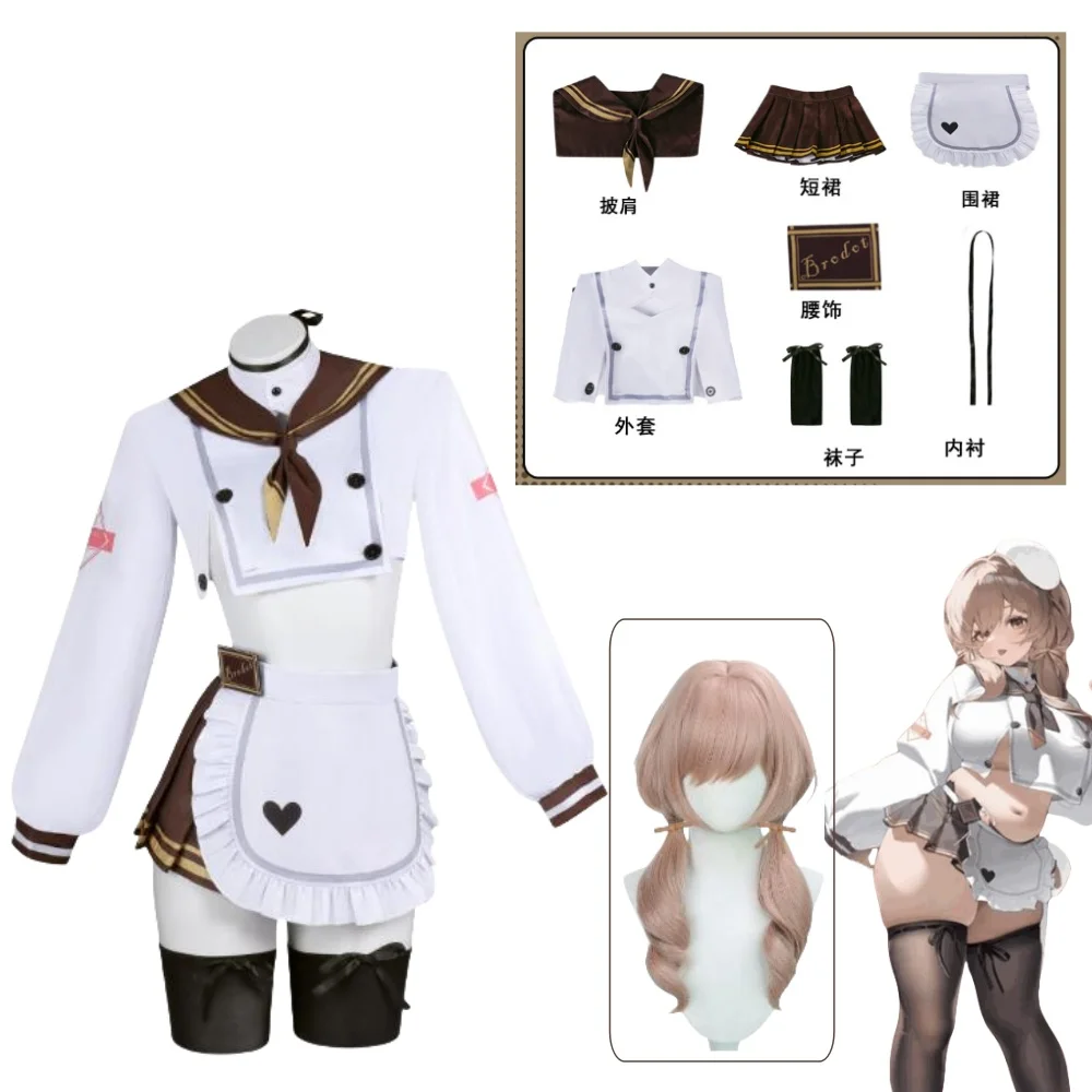 Bready Cosplay Costume Game NIKKE:The Goddess Of Victory Sweet Midriff Sexy Kawaii Dress Lolita Girls Daily Wear Wigs Outfit
Bready Cosplay Costume Game NIKKE:The Goddess Of Victory Sweet Midriff Sexy Kawaii Dress Lolita Girls Daily Wear Wigs Outfit