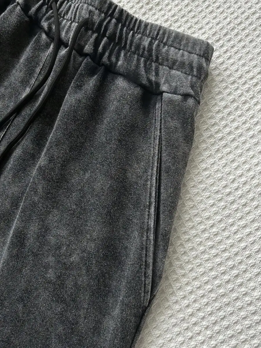 Womens Summer Washed Drawstring Shorts Casual Loose Fit Knit Shorts With Pocket
Womens Summer Washed Drawstring Shorts Casual Loose Fit Knit Shorts With Pocket