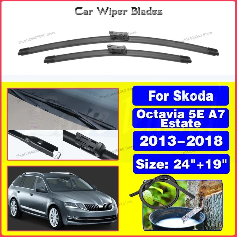 For SKODA Octavia 5E A7 Estate 2013-2018 24"+19" Front Wiper Blades Windshield Windscreen Window Cutter Accessories 2016 2017
For SKODA Octavia 5E A7 Estate 2013-2018 24"+19" Front Wiper Blades Windshield Windscreen Window Cutter Accessories 2016 2017