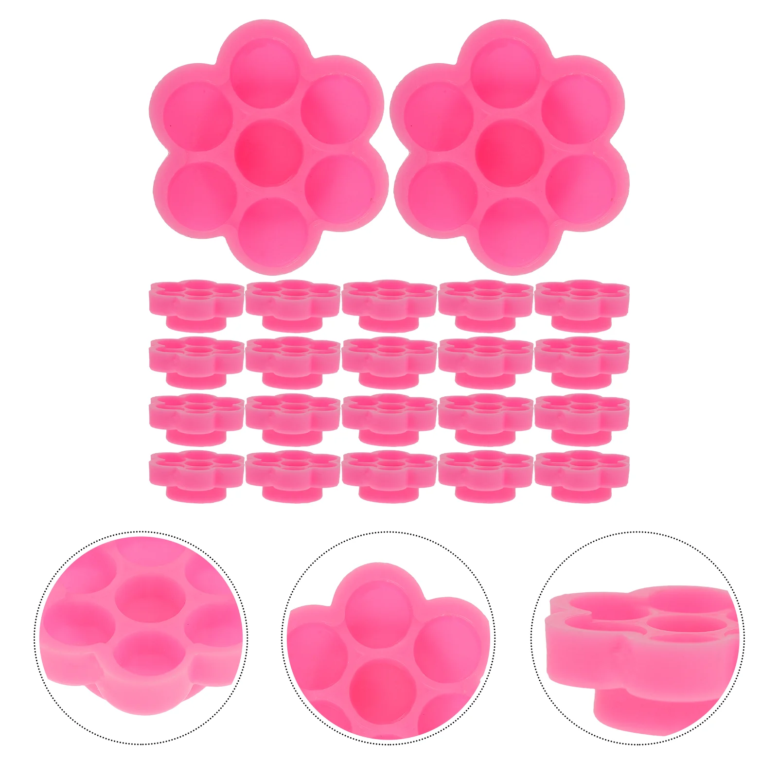 200 Pcs Condiment Containers with Lids Flower Glue Cup Fake Eyelashes Pigment Holder
200 Pcs Condiment Containers with Lids Flower Glue Cup Fake Eyelashes Pigment Holder