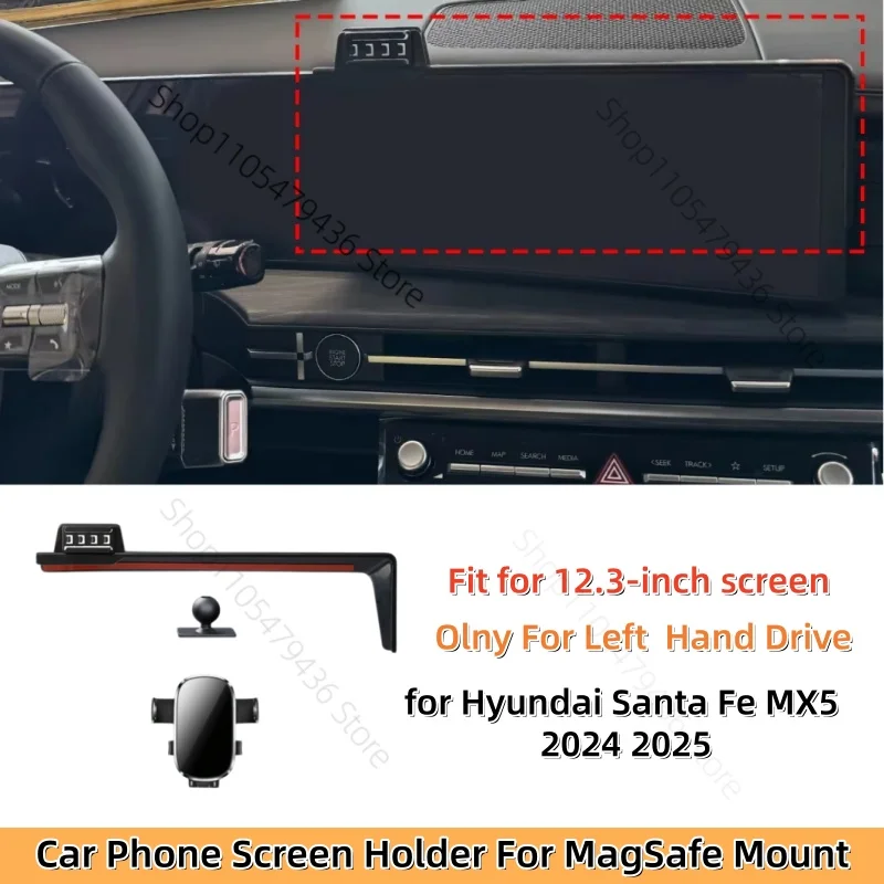 For Hyundai Santa Fe MX5 2024 2025 Car Phone Screen Holder Compatible with MagSafe Mount Car Display Panel for Mobile Phones
For Hyundai Santa Fe MX5 2024 2025 Car Phone Screen Holder Compatible with MagSafe Mount Car Display Panel for Mobile Phones