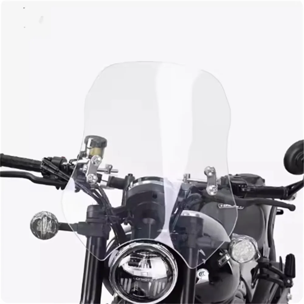 For CFMOTO 450CLC 450CL-C clc450 Modified Windshield Front Windshield Tempered Rubber Anti Smash Special
For CFMOTO 450CLC 450CL-C clc450 Modified Windshield Front Windshield Tempered Rubber Anti Smash Special