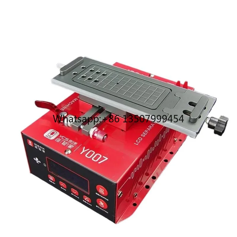 YCS Y007 Rotation LCD Screen Separator for Mobile Phone Damaged Glass OCA Heating Removal Frame Disassembly Repair Machine
YCS Y007 Rotation LCD Screen Separator for Mobile Phone Damaged Glass OCA Heating Removal Frame Disassembly Repair Machine