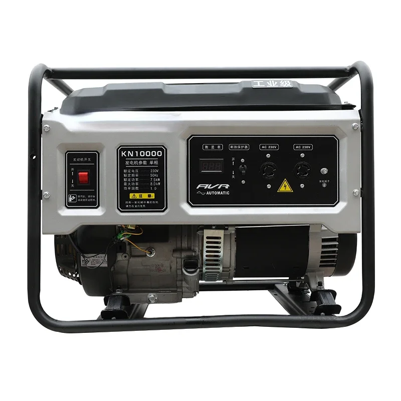 5kw Portable Gasoline Generator Single Phase Home Standby Power Back Up Generators
5kw Portable Gasoline Generator Single Phase Home Standby Power Back Up Generators