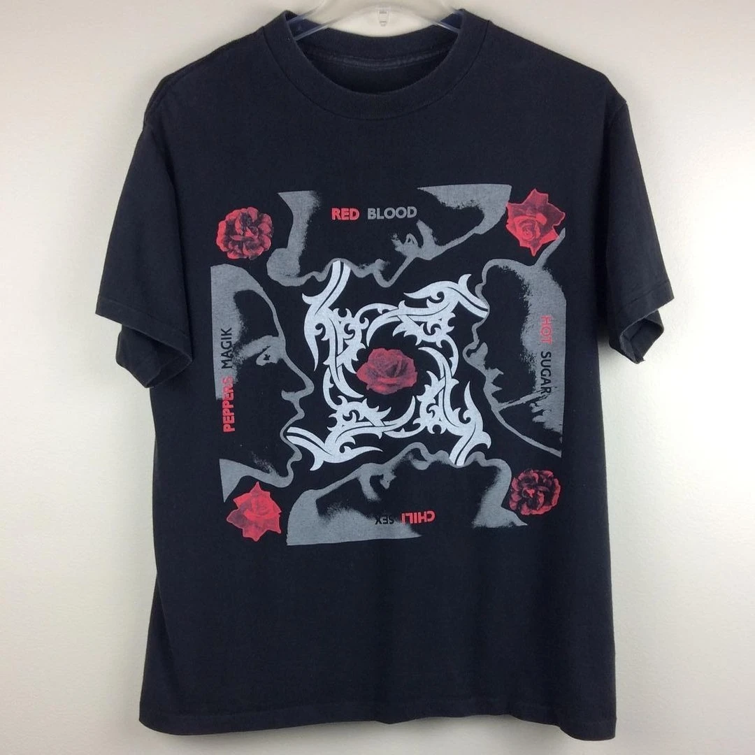 Summer Red Hot Chili Peppers Red Hot Chili Rock Band Male and Female CEC Loose Street Short Sleeve Street Hip-hop Rock T-Shirt
Summer Red Hot Chili Peppers Red Hot Chili Rock Band Male and Female CEC Loose Street Short Sleeve Street Hip-hop Rock T-Shirt