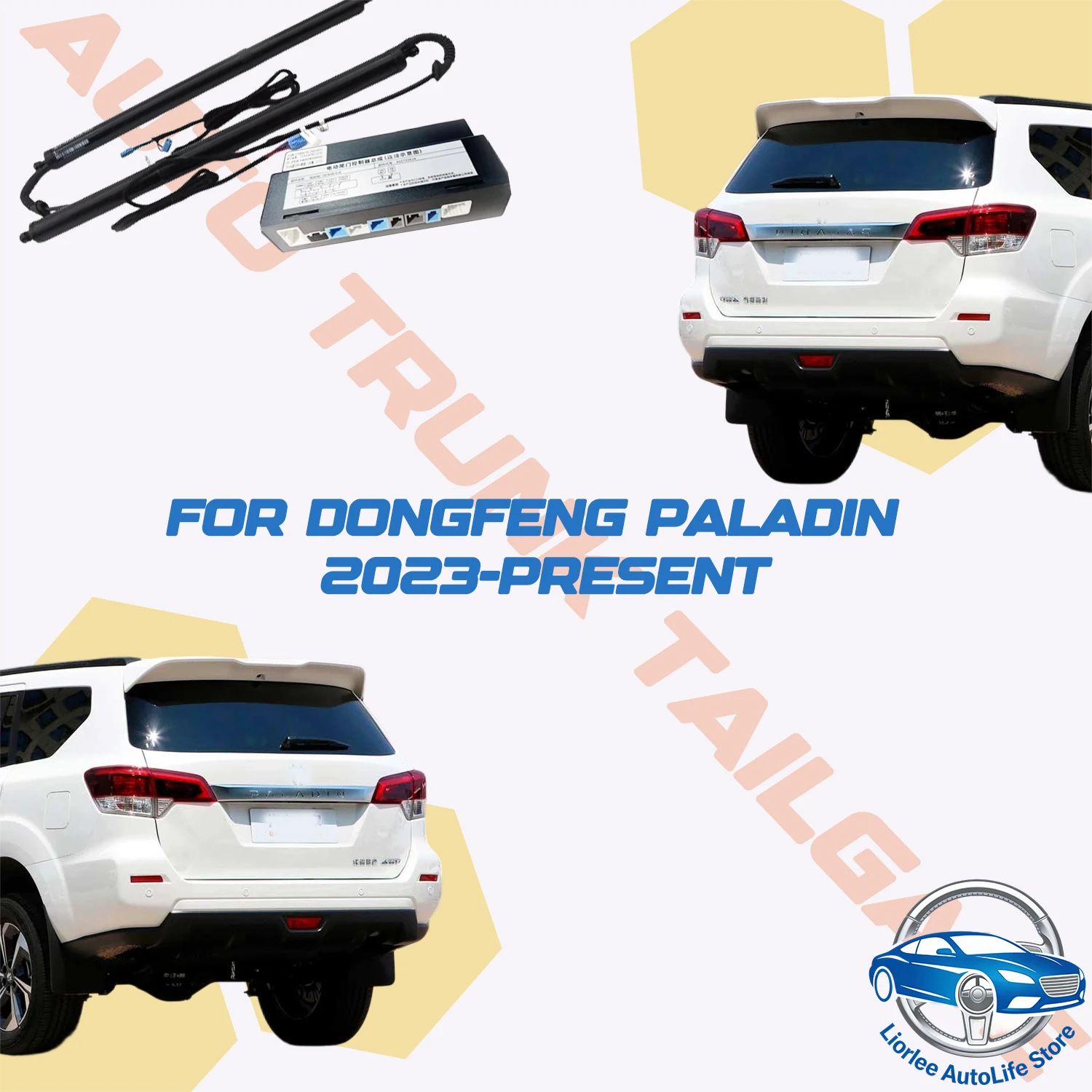 Для Nissan Dongfeng Paladin 2023-наст. время: Электрический привод багажника, автоматический подъемник задней двери, актуатор задней двери, электропривод крышки багажника
Для Nissan Dongfeng Paladin 2023-наст. время: Электрический привод багажника, автоматический подъемник задней двери, актуатор задней двери, электропривод крышки багажника
