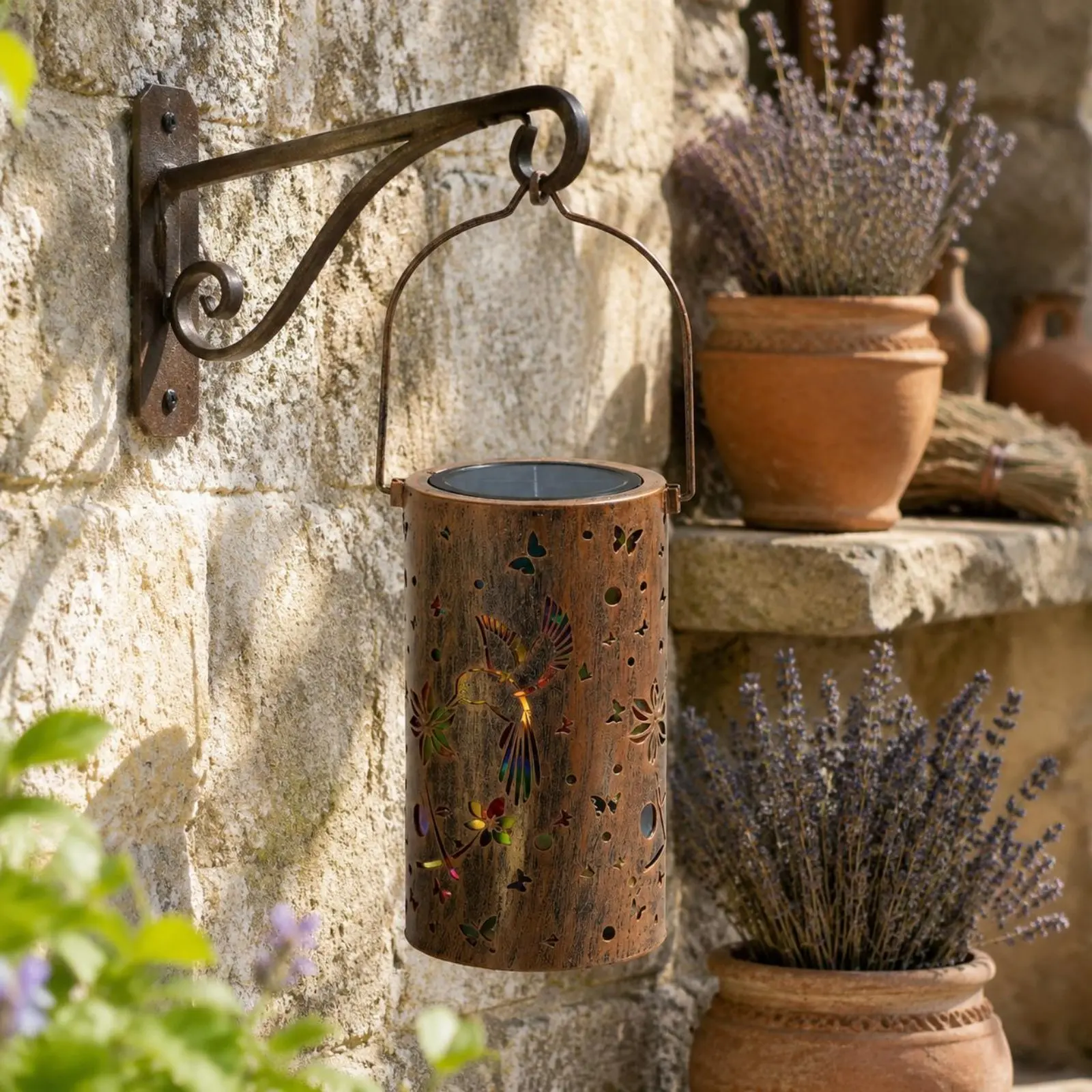 Colorful Solar Garden Light Auto on Dusk Solar Metal Lantern Hollow Metal Lantern Decorative Outdoor Decor Vintage Design
Colorful Solar Garden Light Auto on Dusk Solar Metal Lantern Hollow Metal Lantern Decorative Outdoor Decor Vintage Design
