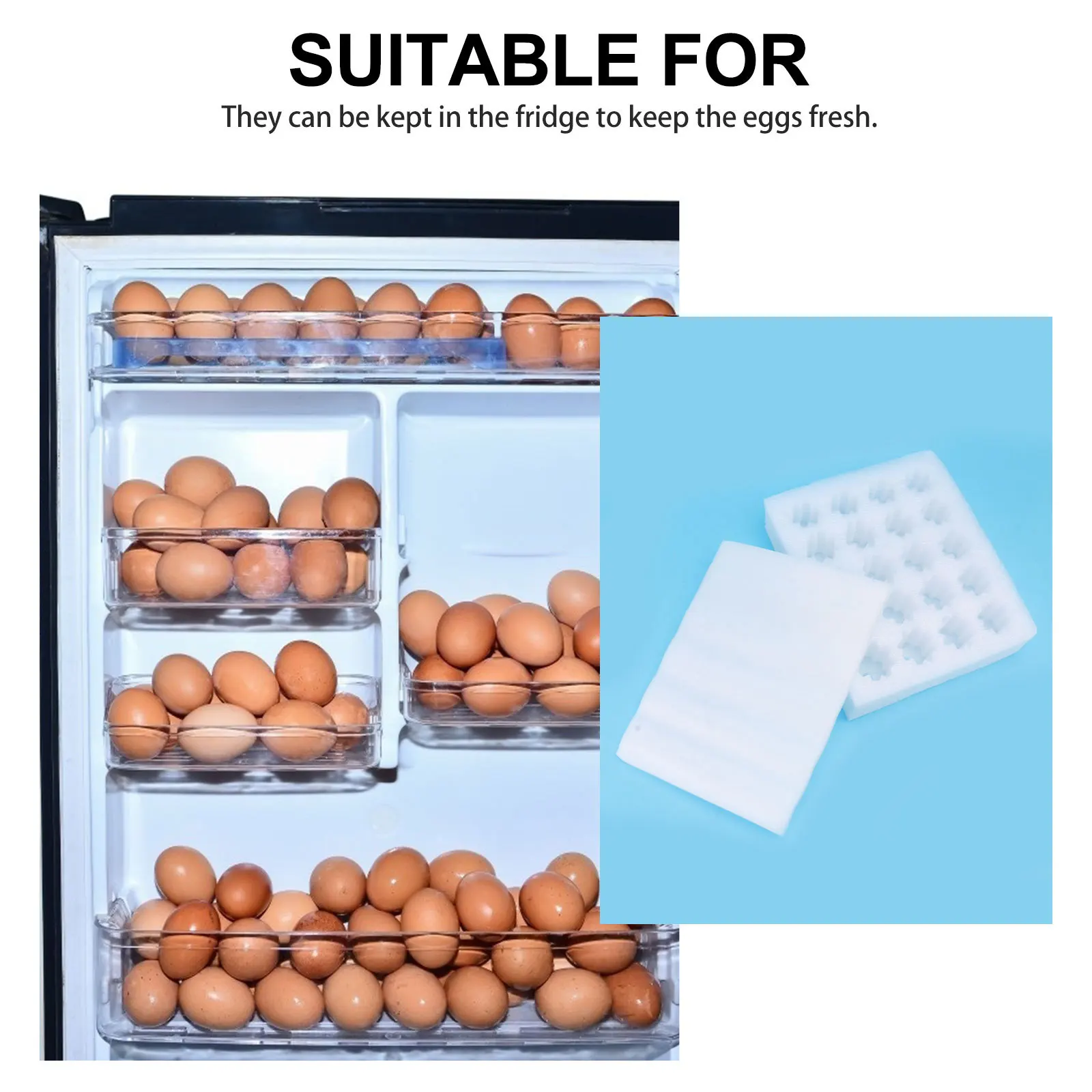 4pcs Trays 20 Grids Shockproof Egg Storage Containers Kitchen Organizer Home Supermarket Refrigerator Use Practical Egg Holder
4pcs Trays 20 Grids Shockproof Egg Storage Containers Kitchen Organizer Home Supermarket Refrigerator Use Practical Egg Holder