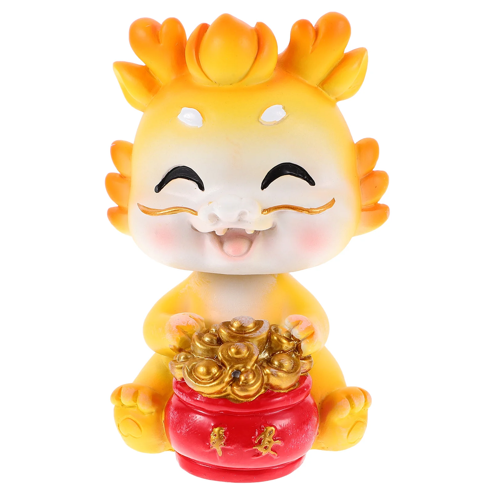 Resin Dragon Figurine 2024 Yellow Miniature Statue for Car Garden Decoration Cartoon nament Tiny Statues Durable
Resin Dragon Figurine 2024 Yellow Miniature Statue for Car Garden Decoration Cartoon nament Tiny Statues Durable