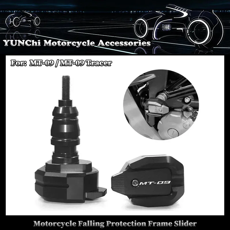 Motorcycle Falling Protection Frame Slider Fairing Guard Crash Protector For YAMAHA MT09 / MT-09 / MT-09 Tracer
Motorcycle Falling Protection Frame Slider Fairing Guard Crash Protector For YAMAHA MT09 / MT-09 / MT-09 Tracer