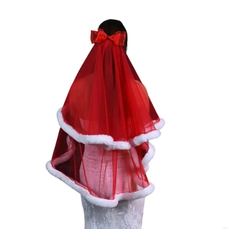 49MC Short Wedding Veil Stylish Whiter Brim Wedding Veil for Bride Shower Headscarf
49MC Short Wedding Veil Stylish Whiter Brim Wedding Veil for Bride Shower Headscarf
