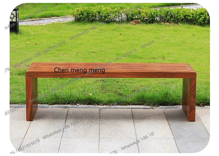 Customized Leisure Furniture Wooden Bench Without Backrest Waiting Benches Full Wood Chair for Indoor and Outdoor Use
Customized Leisure Furniture Wooden Bench Without Backrest Waiting Benches Full Wood Chair for Indoor and Outdoor Use