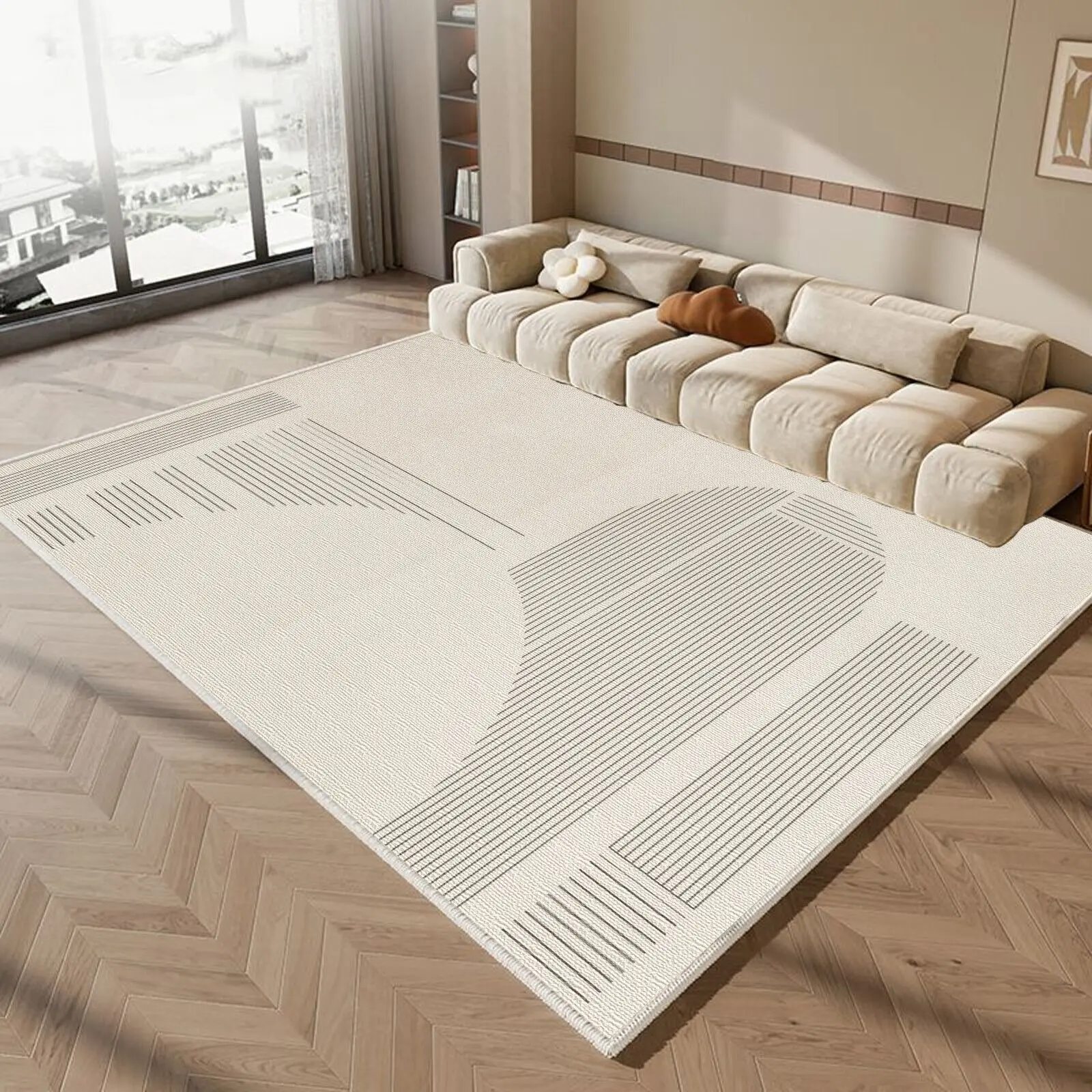 Modern Minimalist Style Carpet Living Room sofa large area Decoration Home Rug Bedroom Wardrobe Simple Cleaning Non Slip Mat
Modern Minimalist Style Carpet Living Room sofa large area Decoration Home Rug Bedroom Wardrobe Simple Cleaning Non Slip Mat