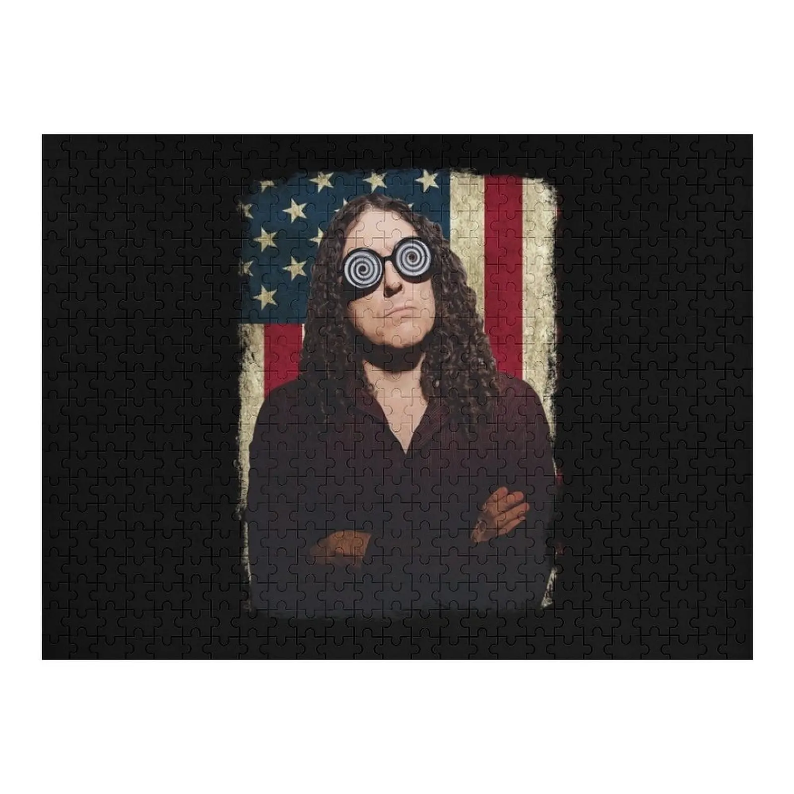 Vintage American Flag Weird Al Yankovic Legend Jigsaw Puzzle Christmas Gifts Personalize Wooden Boxes Puzzle
Vintage American Flag Weird Al Yankovic Legend Jigsaw Puzzle Christmas Gifts Personalize Wooden Boxes Puzzle
