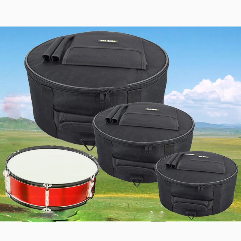 Large Army Drum Bag 12/13/14/22/24-inch Waterproof Portable Shoulder Storage Bag Round Barrel Cover Customized
Large Army Drum Bag 12/13/14/22/24-inch Waterproof Portable Shoulder Storage Bag Round Barrel Cover Customized