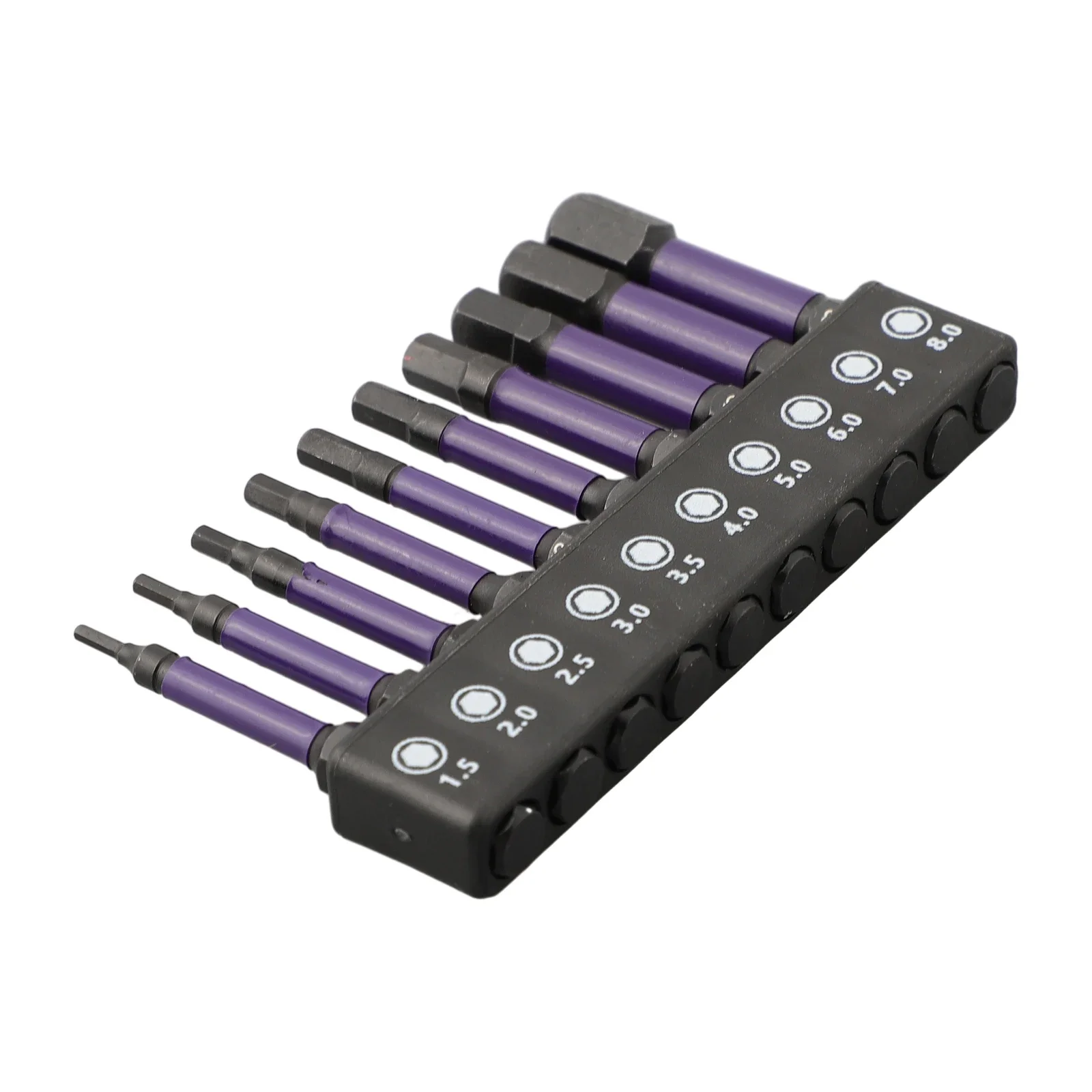 Nutdrivers Screwdrivers Bit Holder Hex Head Screwdrivers Bit Screwdriver Head 10Pcs Impact Resistance Magnetic
Nutdrivers Screwdrivers Bit Holder Hex Head Screwdrivers Bit Screwdriver Head 10Pcs Impact Resistance Magnetic