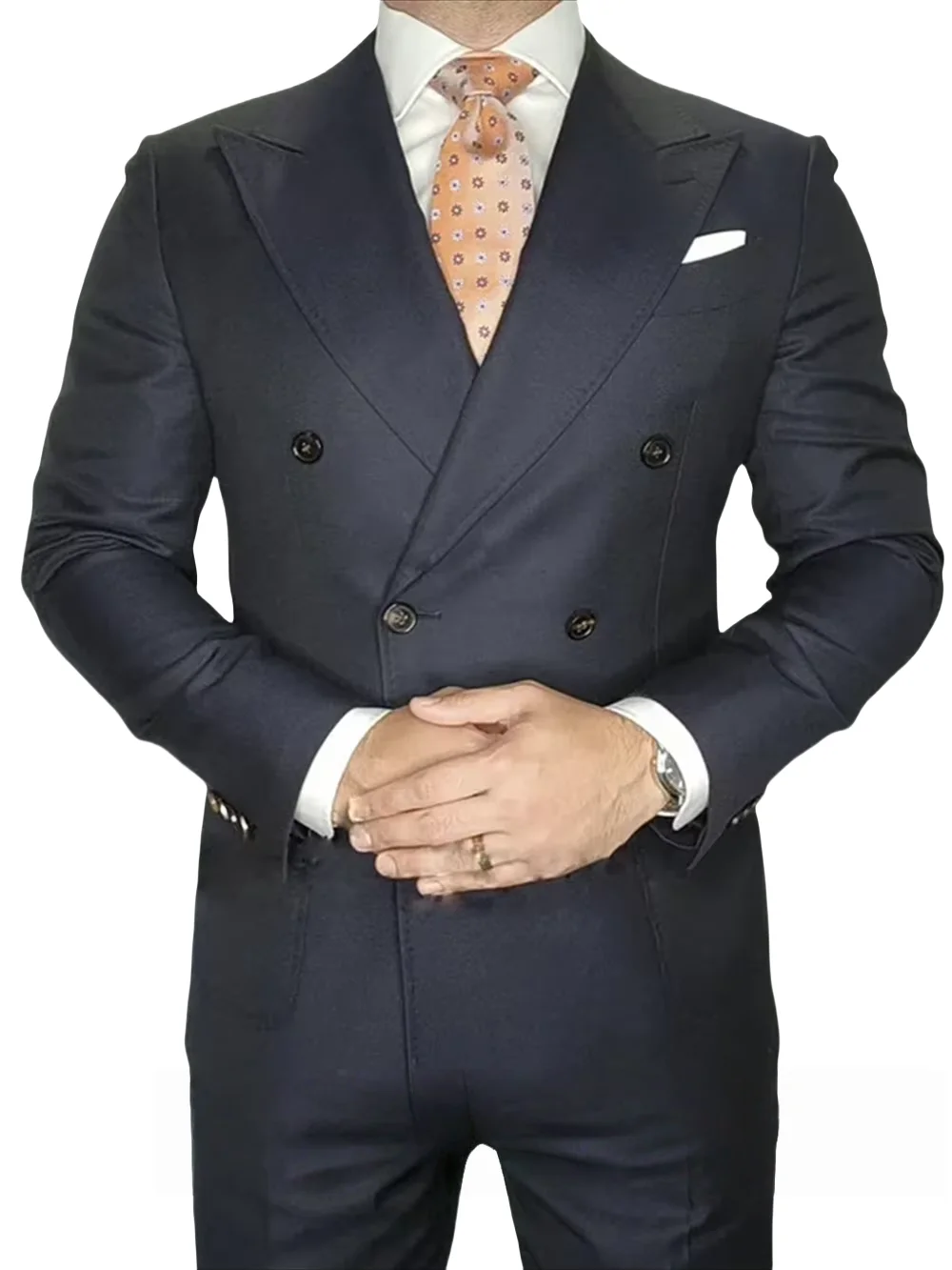 Мужские костюмы из двух предметов для свадьбы, куртка, брюки, смокинг с пиковыми лацканами для жениха, формальный двубортный смокинг Sim Fit
Мужские костюмы из двух предметов для свадьбы, куртка, брюки, смокинг с пиковыми лацканами для жениха, формальный двубортный смокинг Sim Fit