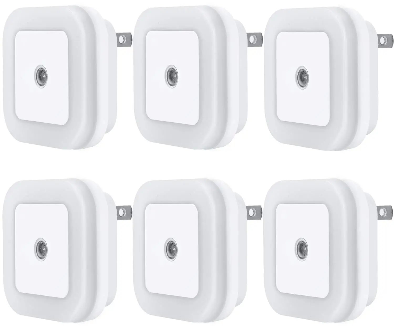 LED Night Light with Smart Sensor, Dusk to Dawn, Daylight White, 0.5W Plug-in, 6-Pack
LED Night Light with Smart Sensor, Dusk to Dawn, Daylight White, 0.5W Plug-in, 6-Pack