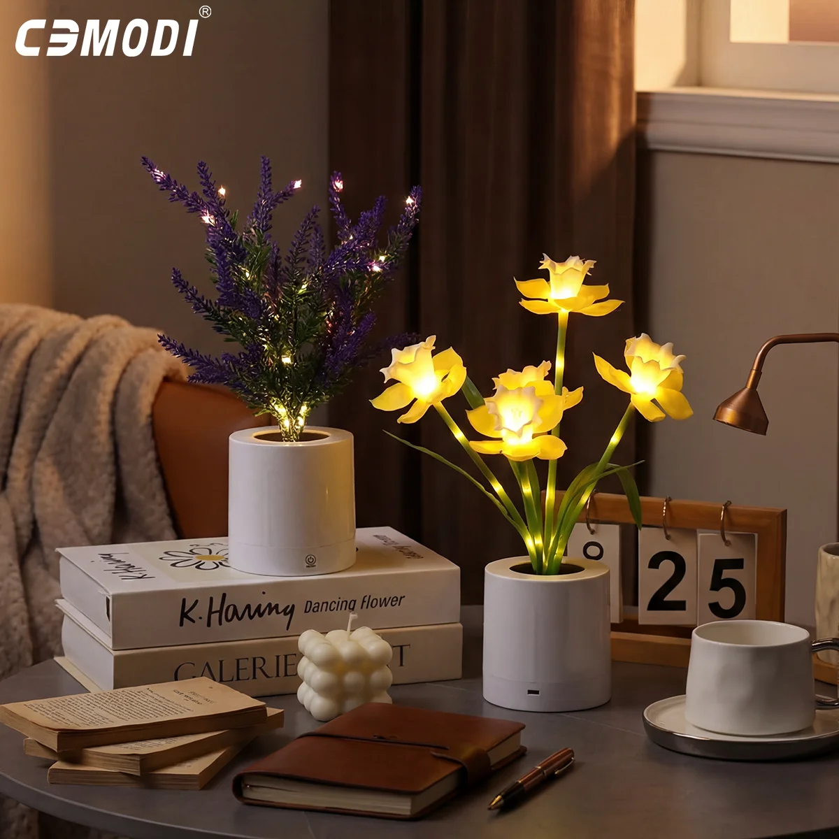 Перезаряжаемая лампа-цветок, 3-режимный сенсорный светодиодный настольный светильник с теплым белым светом, на батарейках/от сети, декор-букет для гостиной
Перезаряжаемая лампа-цветок, 3-режимный сенсорный светодиодный настольный светильник с теплым белым светом, на батарейках/от сети, декор-букет для гостиной