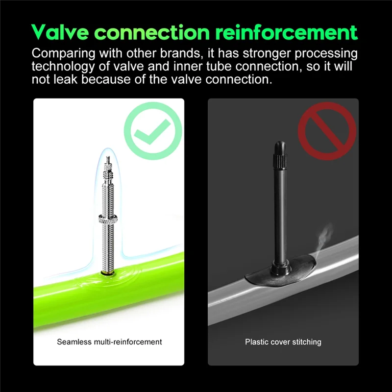 FSTE-Suitable For 700X18/28C Road Bike Tire Inner Tube Length Presta Valve Ultra-Light 26G TPU Bicycle Inner Tube
FSTE-Suitable For 700X18/28C Road Bike Tire Inner Tube Length Presta Valve Ultra-Light 26G TPU Bicycle Inner Tube