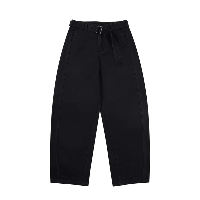 LK1009 American retro belt models stonewashed casual trousers wide men loose straight machete trousers tide couple models
LK1009 American retro belt models stonewashed casual trousers wide men loose straight machete trousers tide couple models