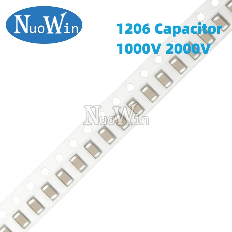 100 шт., Высоковольтный SMD чип, керамический конденсатор 47pF 100pF 470pF 1nF 2.2nF 3.3nF 4.7nF 10nF 1KV 2KV X7R NPO 1206 V 1000V
100 шт., Высоковольтный SMD чип, керамический конденсатор 47pF 100pF 470pF 1nF 2.2nF 3.3nF 4.7nF 10nF 1KV 2KV X7R NPO 1206 V 1000V