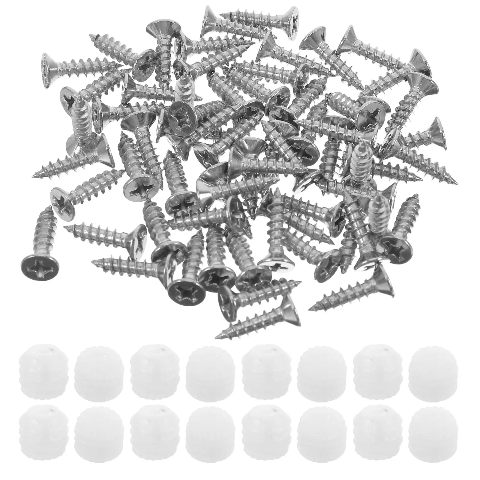 200 Pcs Screws Cabinet Hardware Self Tapping Installation Bathroom Mounting Hinges Dowel Inserts Plastic Pre Pieces
200 Pcs Screws Cabinet Hardware Self Tapping Installation Bathroom Mounting Hinges Dowel Inserts Plastic Pre Pieces