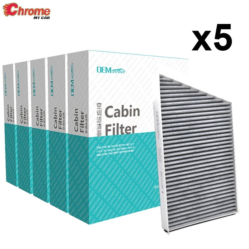 5x Car Pollen Cabin Filter Activated Carbon For Mercedes-Benz C-Class Estate Saloon Sportcoupe T-Model CLK Convertible CLC-Class
5x Car Pollen Cabin Filter Activated Carbon For Mercedes-Benz C-Class Estate Saloon Sportcoupe T-Model CLK Convertible CLC-Class