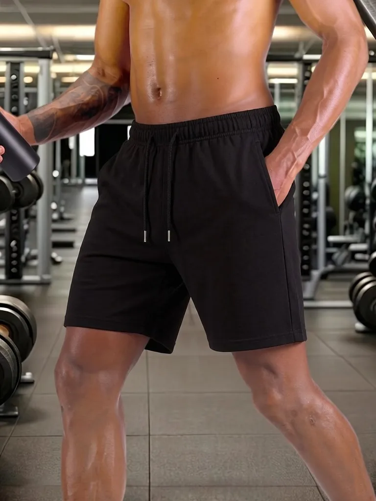 Gym Stretch Sweatpants Man Summer Simple Sport Short Pants Commute Street Shorts Basic Cool Bottom Comfy Running Sportpants
Gym Stretch Sweatpants Man Summer Simple Sport Short Pants Commute Street Shorts Basic Cool Bottom Comfy Running Sportpants