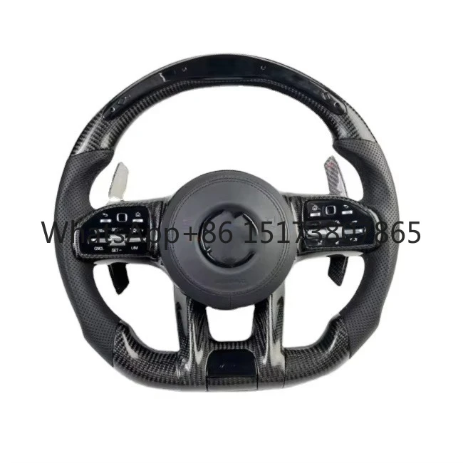 For Mercedes Benz Fit For Benz G-class G350 G55 G63 W205 W222 W204 AMG carbon fiber steering wheel LED
For Mercedes Benz Fit For Benz G-class G350 G55 G63 W205 W222 W204 AMG carbon fiber steering wheel LED
