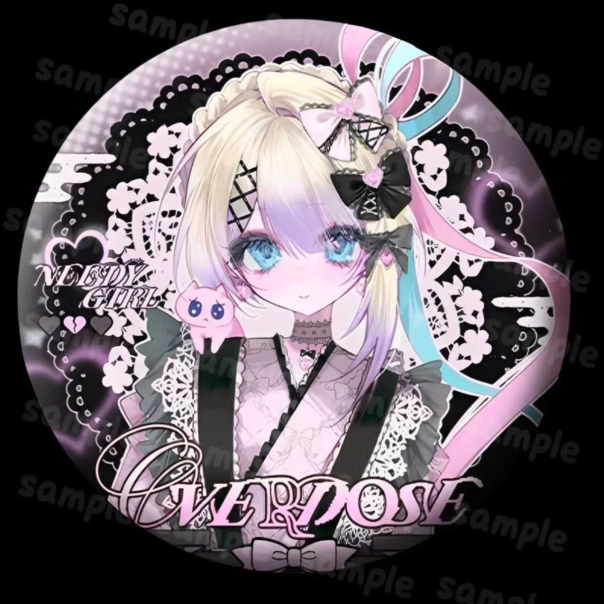 Needy Girl Overdose Badge Exquisite Girl Bag Pendant Decorate Anime Collect Brooch Cartoon Figure Game Pin Birthday Gift
Needy Girl Overdose Badge Exquisite Girl Bag Pendant Decorate Anime Collect Brooch Cartoon Figure Game Pin Birthday Gift