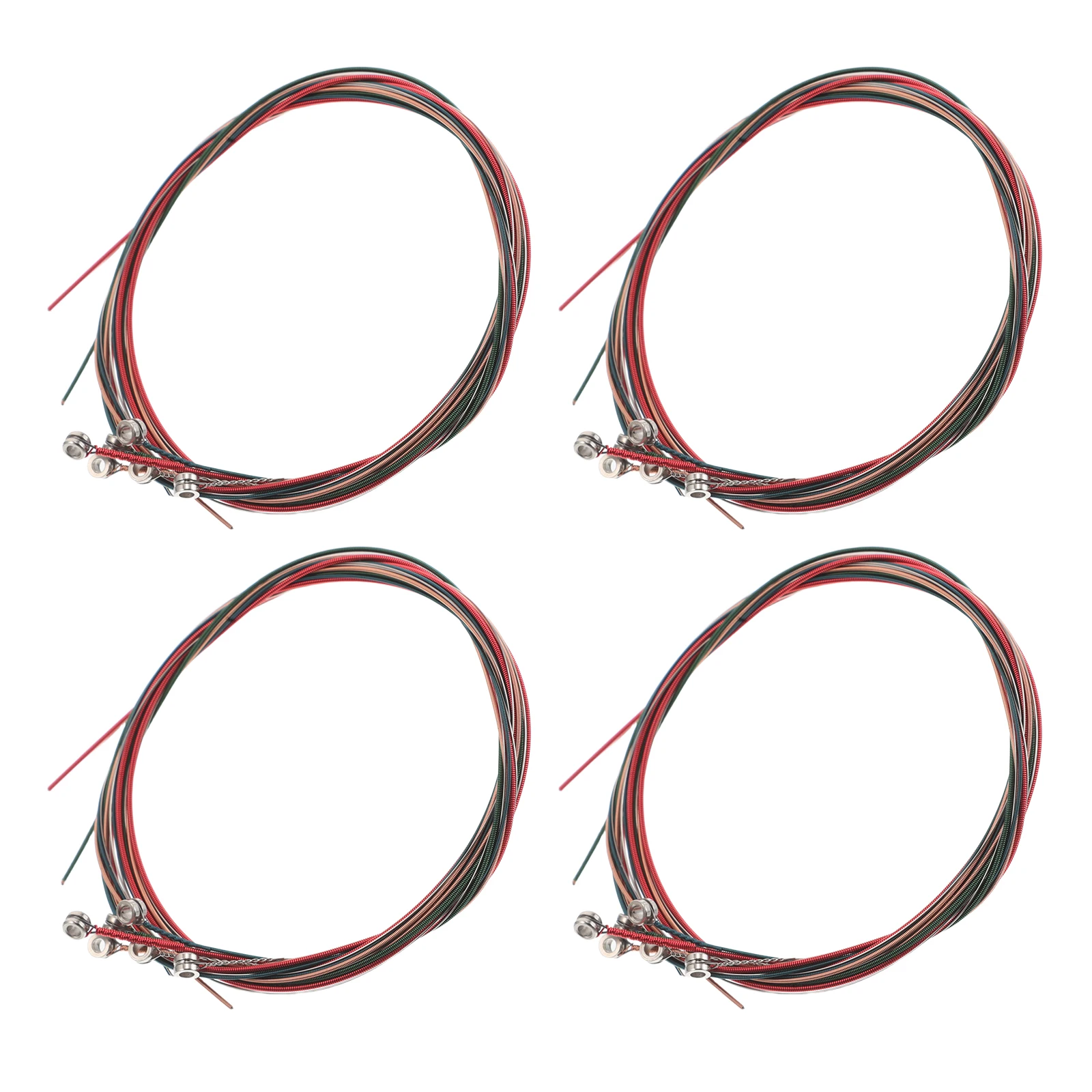 4 set 4 Sets 6 Strings Guitar Strings Colorful Platinum Bag Durable Steel Wire Replacement Accessories Music Instrument Parts
4 set 4 Sets 6 Strings Guitar Strings Colorful Platinum Bag Durable Steel Wire Replacement Accessories Music Instrument Parts