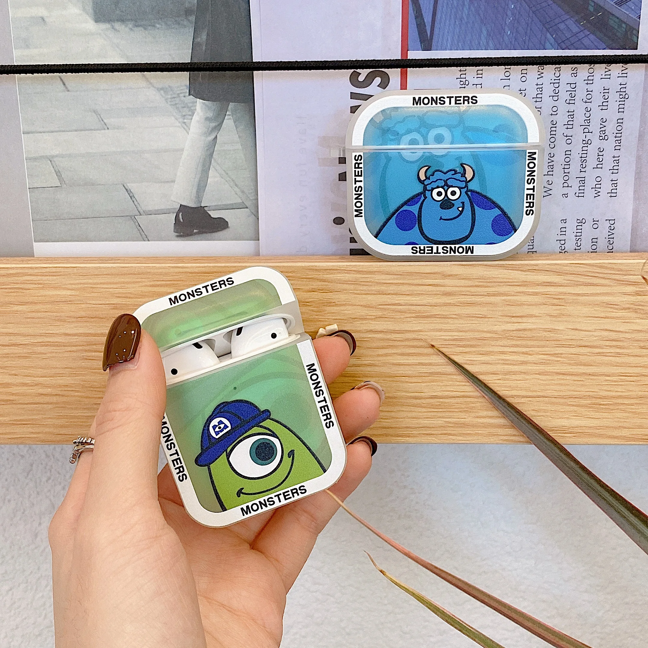 Cartoon Disney Monsters University Earphone Case Cover for Airpods 1 2 Pro 3 Silicone Headphone Charger Box Protective Cover
Cartoon Disney Monsters University Earphone Case Cover for Airpods 1 2 Pro 3 Silicone Headphone Charger Box Protective Cover