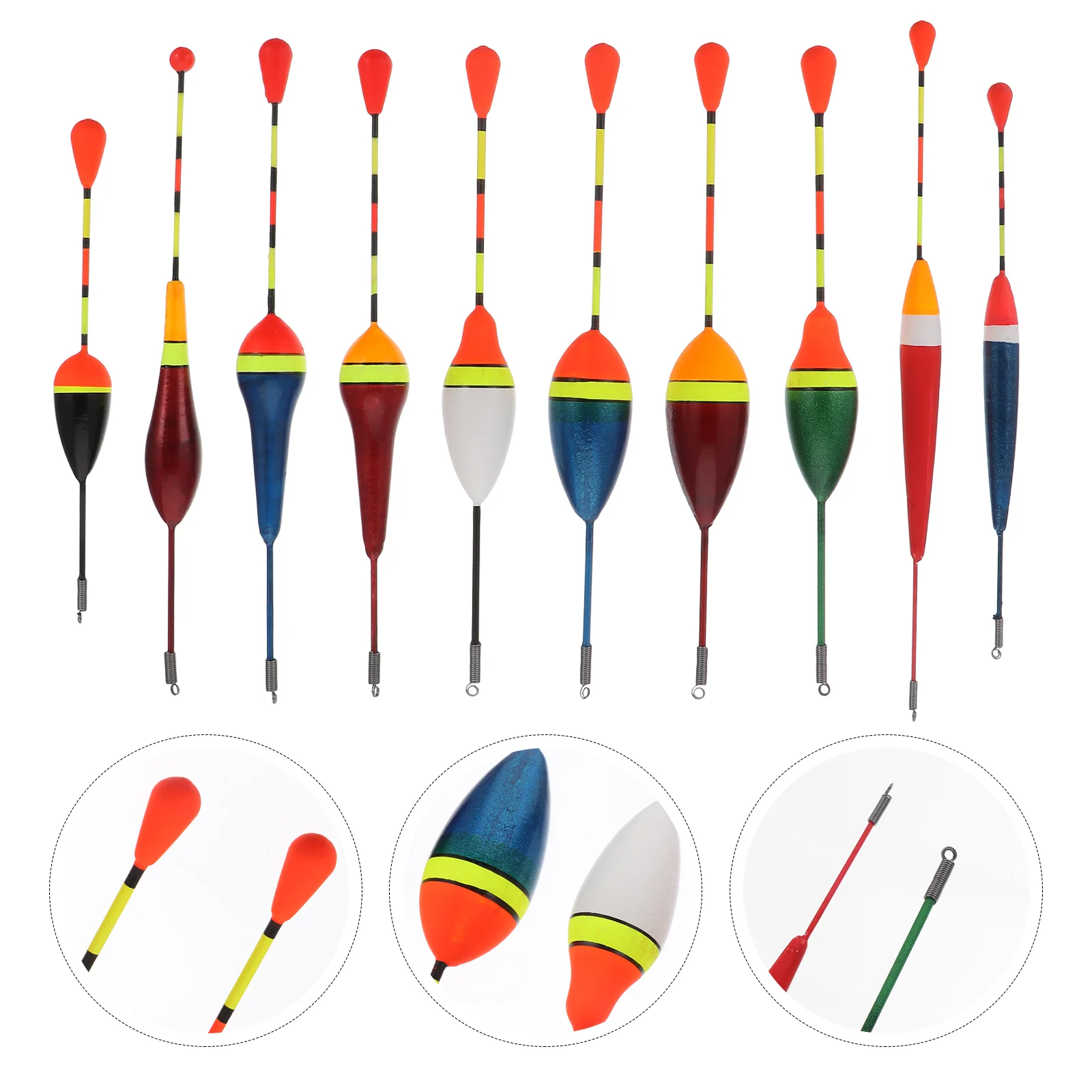 10 Pcs Float Fishing Lures Kit Catfishing Peg Floats Marker Carp Floaters for Buoy Foamed Gear
10 Pcs Float Fishing Lures Kit Catfishing Peg Floats Marker Carp Floaters for Buoy Foamed Gear
