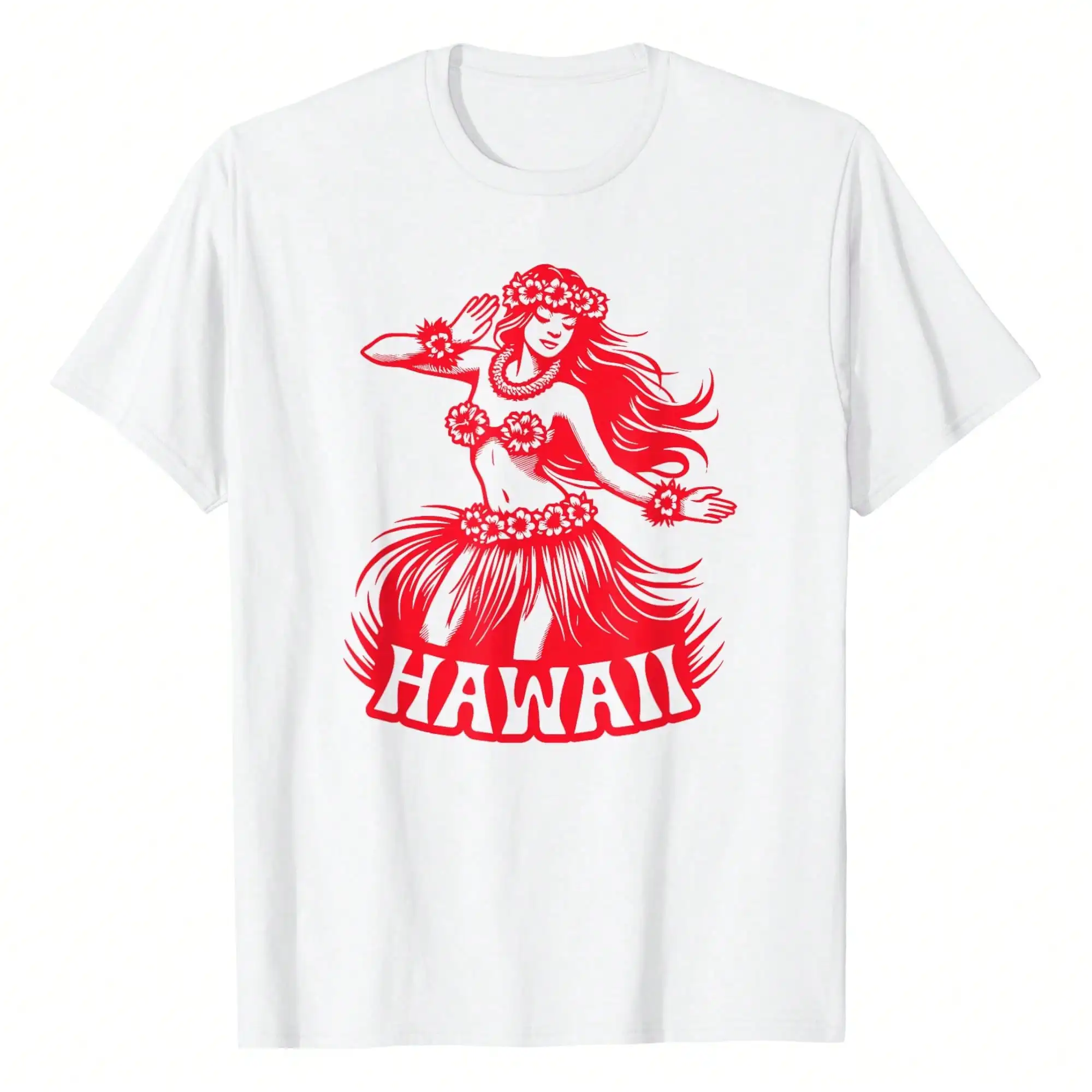 Aloha Hawaii Hawaiian Vintage Wahine Hula Dance Dancer T-Shirt, Women's Printed T-Shirt 220g, 100% Cotton, Retro Fashion Street
Aloha Hawaii Hawaiian Vintage Wahine Hula Dance Dancer T-Shirt, Women's Printed T-Shirt 220g, 100% Cotton, Retro Fashion Street