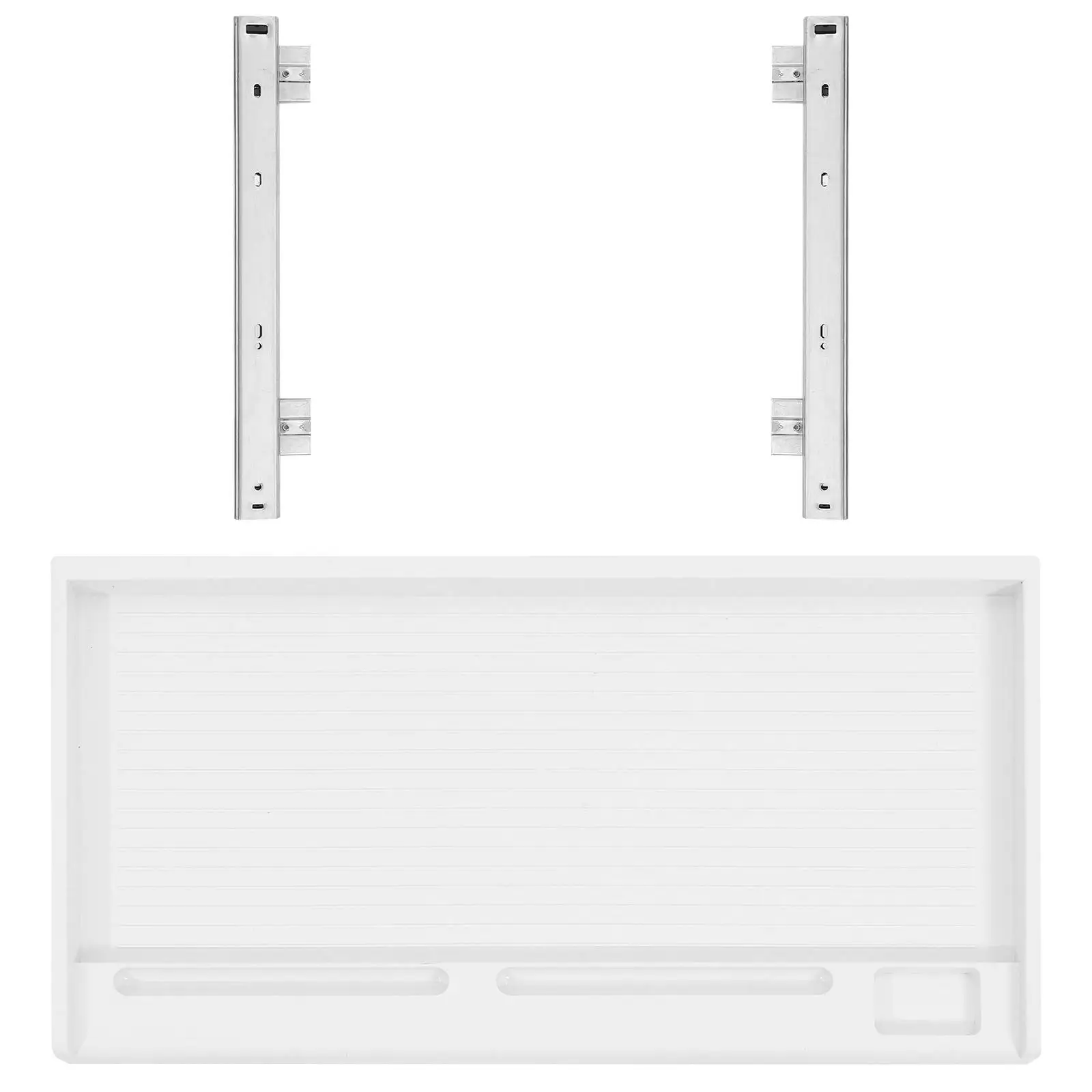 Adjustable Desk with Keyboard Tray Drawer under Slide Rail Clamp Out Office Drawers Keyboards
Adjustable Desk with Keyboard Tray Drawer under Slide Rail Clamp Out Office Drawers Keyboards
