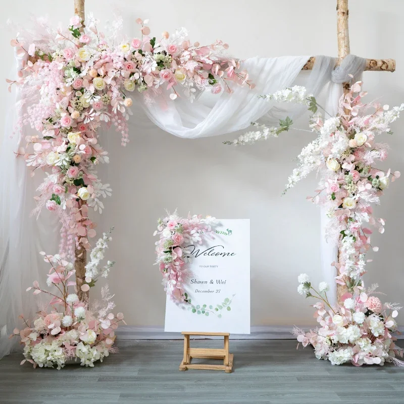 Pink Hanging Flower Row Wedding Creative Wedding Arch Wall Hanging Photo Live Broadcast Background Props Decorate Floral Stage
Pink Hanging Flower Row Wedding Creative Wedding Arch Wall Hanging Photo Live Broadcast Background Props Decorate Floral Stage