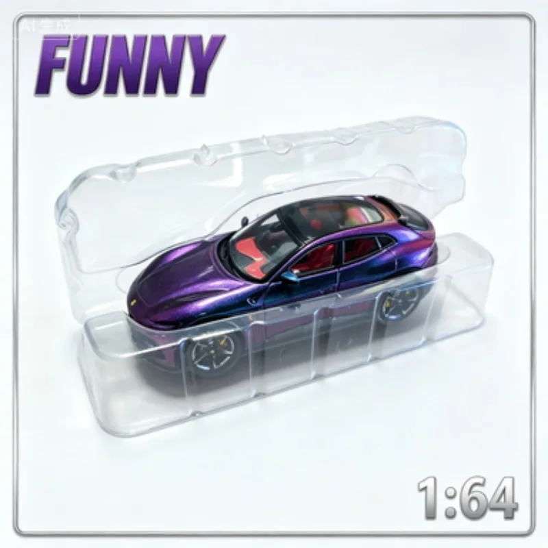 Funny Model 1:64High-end sports car, die-cast alloy car model, gift for boys, adult high-end static collection piece.
Funny Model 1:64High-end sports car, die-cast alloy car model, gift for boys, adult high-end static collection piece.