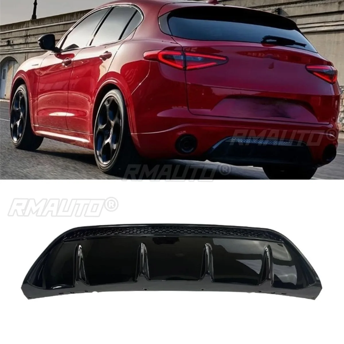 For Alfa Romeo Stelvio Ti 2015 Car Rear Bumper Spoiler Lip Diffuser Modification Part Bumper Guard Protector Car Accessories
For Alfa Romeo Stelvio Ti 2015 Car Rear Bumper Spoiler Lip Diffuser Modification Part Bumper Guard Protector Car Accessories