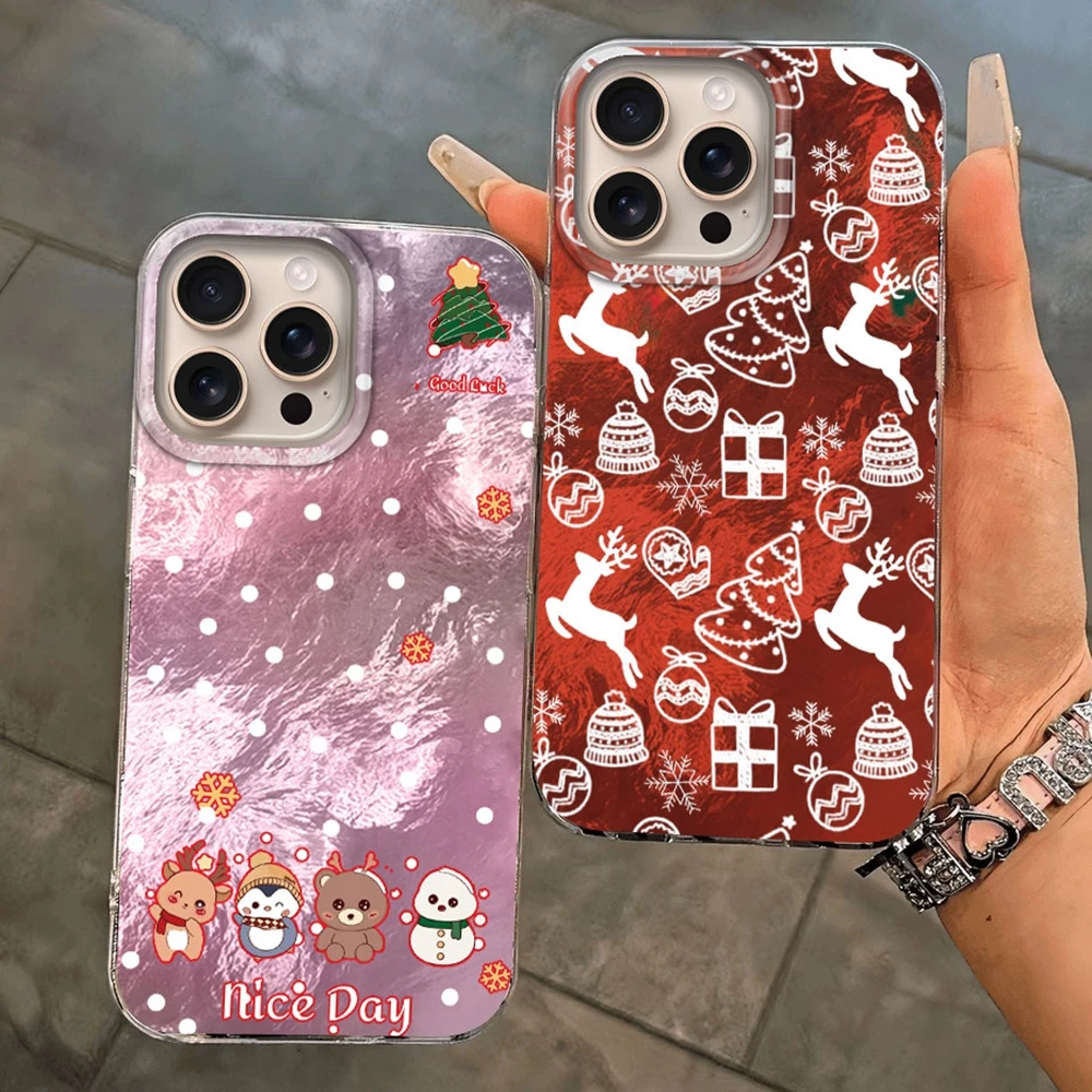 Christmas Elk Tree Cartoon Phone Case For Apple iPhone 15 16 14 13 11 12 Pro Max 16e 7 8 Plus X XS XR SE Girls Funda Cover Coque
Christmas Elk Tree Cartoon Phone Case For Apple iPhone 15 16 14 13 11 12 Pro Max 16e 7 8 Plus X XS XR SE Girls Funda Cover Coque