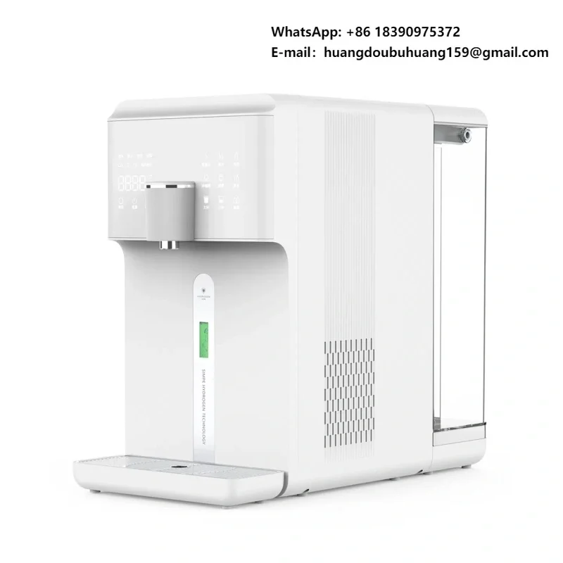 Portable Reverse Osmosis System Filter Hydrogen Water Purifier Dispenser Machine Hydrogen Water Dispenser for Office Health
Portable Reverse Osmosis System Filter Hydrogen Water Purifier Dispenser Machine Hydrogen Water Dispenser for Office Health