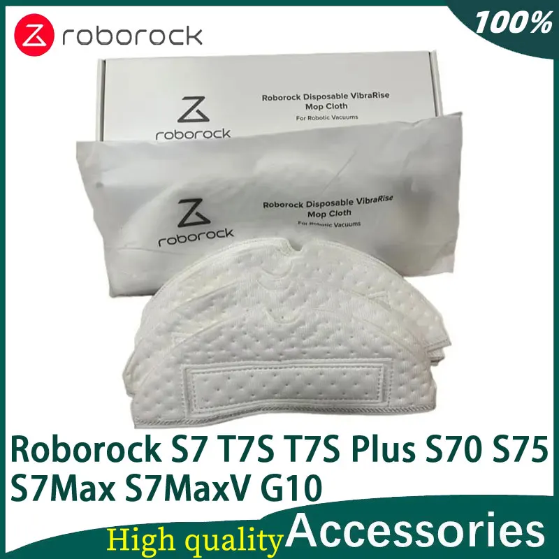 Original Roborock S7 T7S T7S Plus S70 S75 S7Max S7MaxV G10 Disposable Mop Cloth Rags Mopping Pad for Robot Vacuum Cleaner
Original Roborock S7 T7S T7S Plus S70 S75 S7Max S7MaxV G10 Disposable Mop Cloth Rags Mopping Pad for Robot Vacuum Cleaner