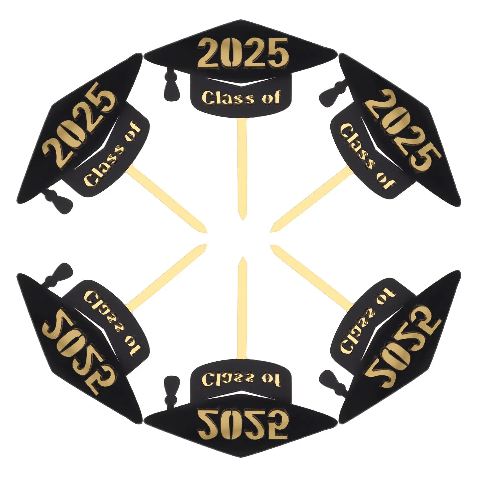 6 Pcs Cake Toppers Graduation Season Party Supplies Kindergarten College Congratulations Grad Cake Decorations Acrylic Insert
6 Pcs Cake Toppers Graduation Season Party Supplies Kindergarten College Congratulations Grad Cake Decorations Acrylic Insert