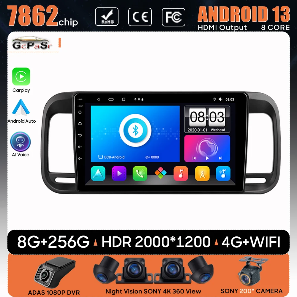 Car Radio Android 13 For Brilliance M2 BS4 2006 - 2010 Navigation GPS Stereo Multimedia Player Screen Auto Video No 2din 5G Wifi
Car Radio Android 13 For Brilliance M2 BS4 2006 - 2010 Navigation GPS Stereo Multimedia Player Screen Auto Video No 2din 5G Wifi