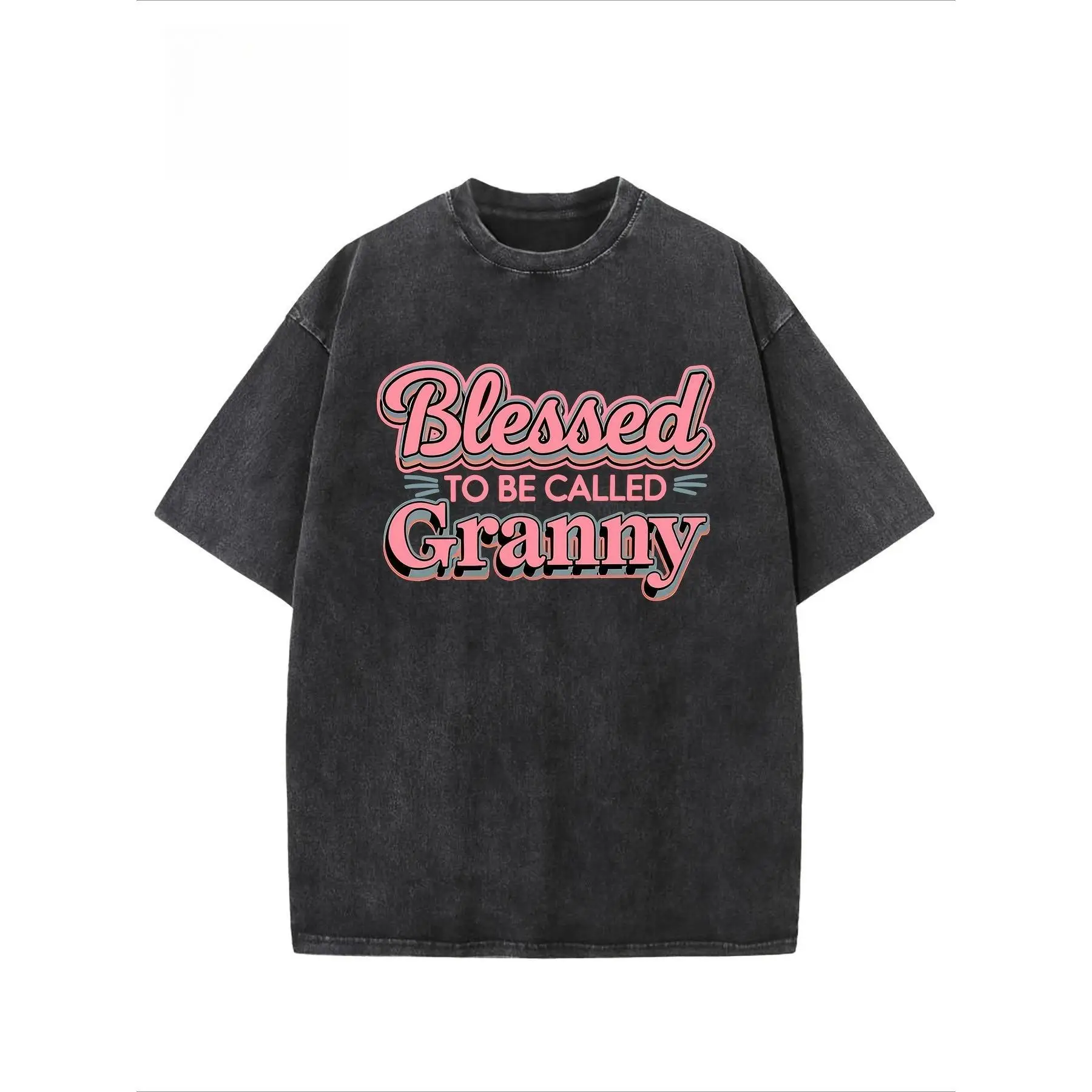 Unisex Retro Granny Gift T-Shirt Blessed To Be Called Grandma Graphic Tee Vintage Style Present For Mother's Day New Granny Top
Unisex Retro Granny Gift T-Shirt Blessed To Be Called Grandma Graphic Tee Vintage Style Present For Mother's Day New Granny Top