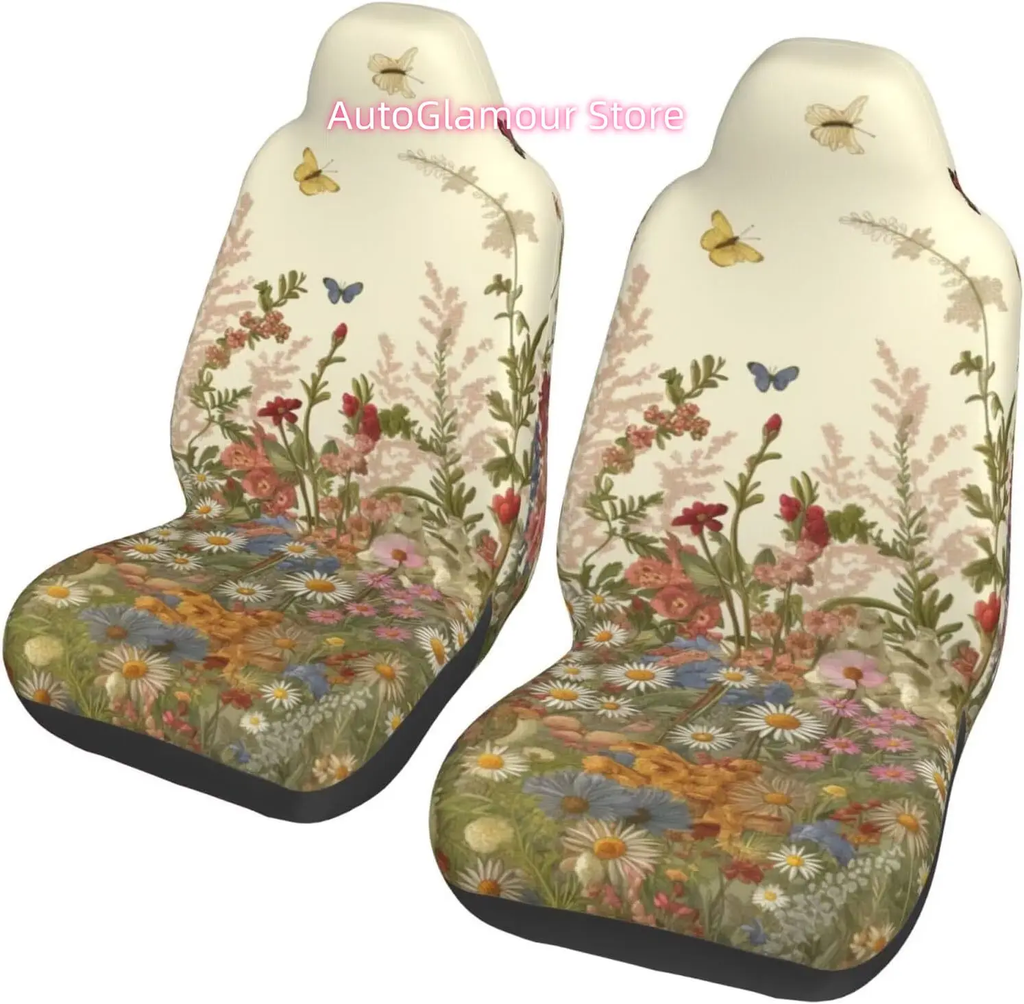Herbs Botanical Car Seat Covers Front Bucket Seat Covers Universal Fit for Most Cars Trucks Suvs Butterfly Flowers Car Accessori
Herbs Botanical Car Seat Covers Front Bucket Seat Covers Universal Fit for Most Cars Trucks Suvs Butterfly Flowers Car Accessori