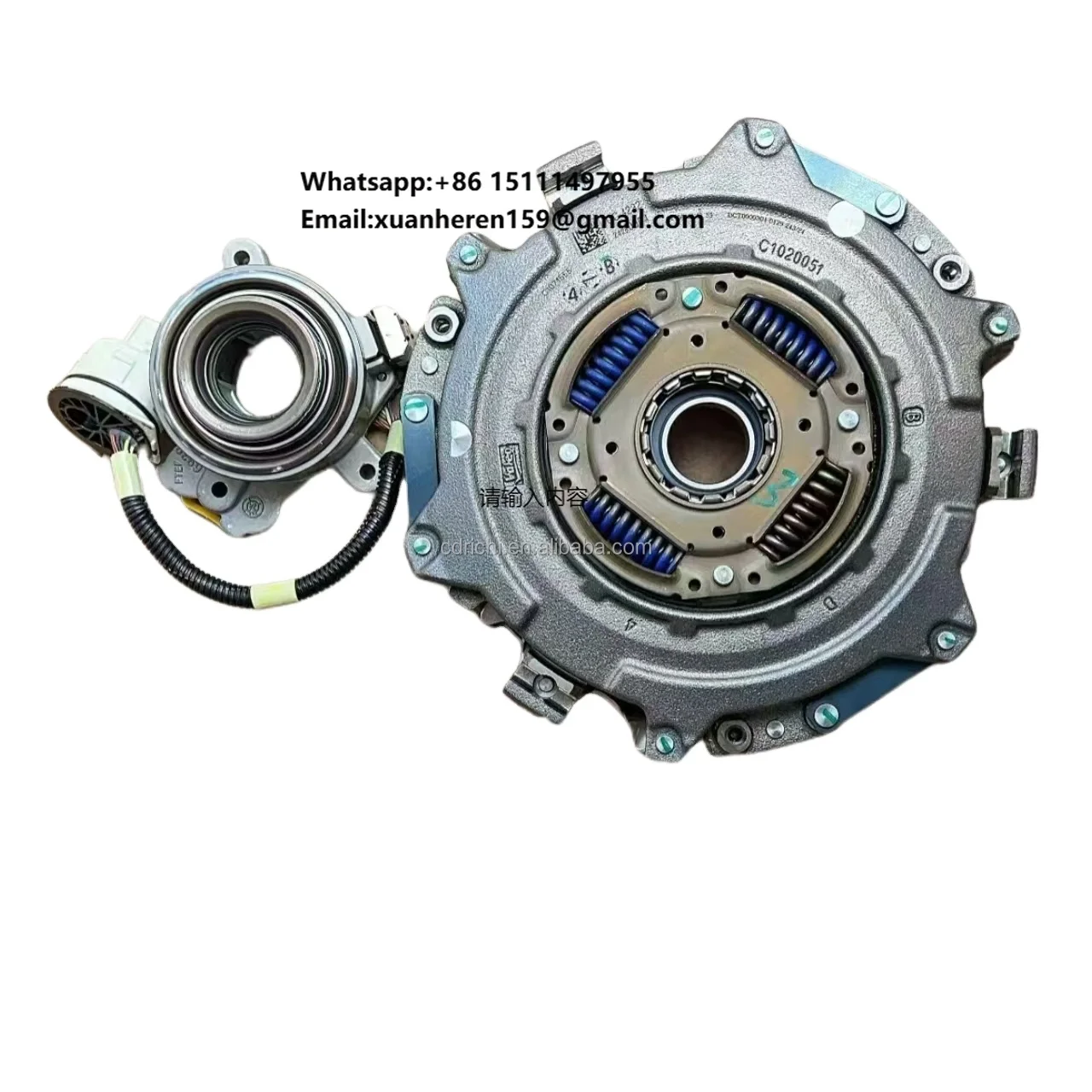 Original New 7DCT250 Transmission Dry Dual Clutch Kit C1020051 24284688 for Buick SAIC Roewe MG
Original New 7DCT250 Transmission Dry Dual Clutch Kit C1020051 24284688 for Buick SAIC Roewe MG